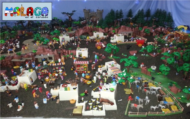 Belén de clicks de Playmobil