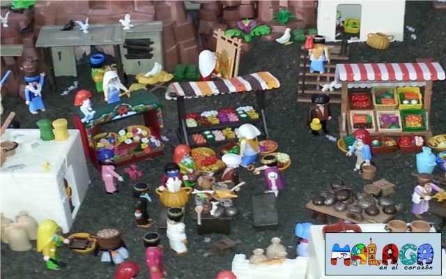 Belén de clicks de Playmobil