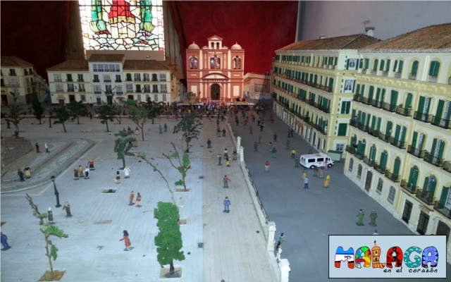 Exposición de la Málaga en Miniatura de Eloy Óptico