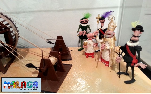 La historia de Málaga en plastilina