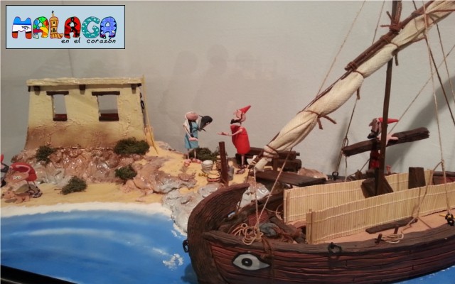 La historia de Málaga en plastilina