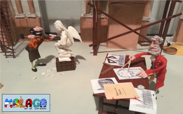 La historia de Málaga en plastilina