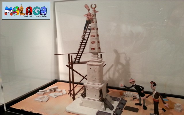 La historia de Málaga en plastilina