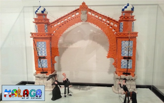La historia de Málaga en plastilina