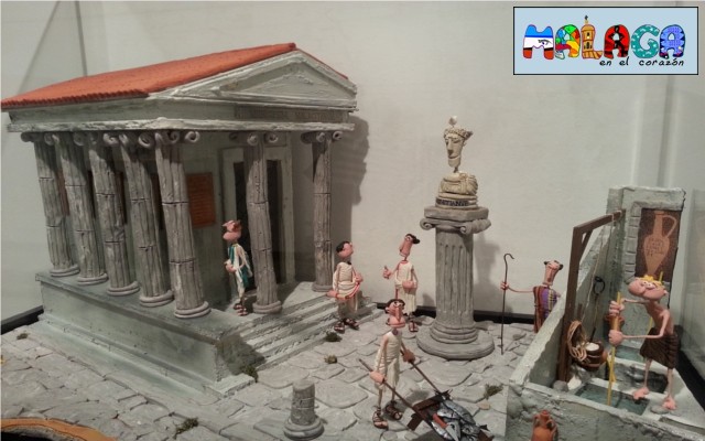 La historia de Málaga en plastilina
